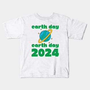 Earth day 2024  Everyday gift april 22 Rainbow Kids T-Shirt